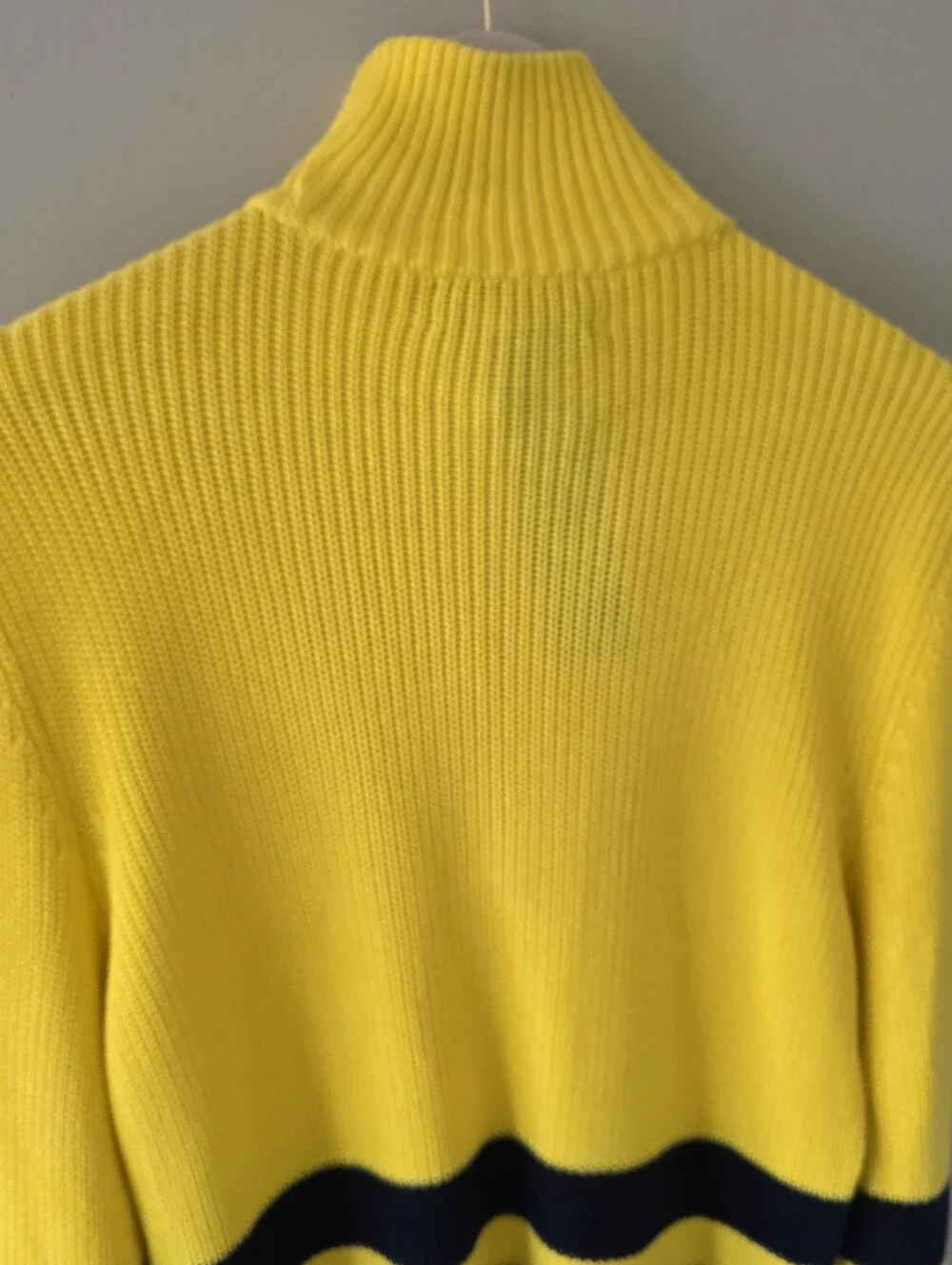NWT Lauren Active Ralph Lauren M Soft Ribbed Knit Quarter-Zip Sweater Old Money